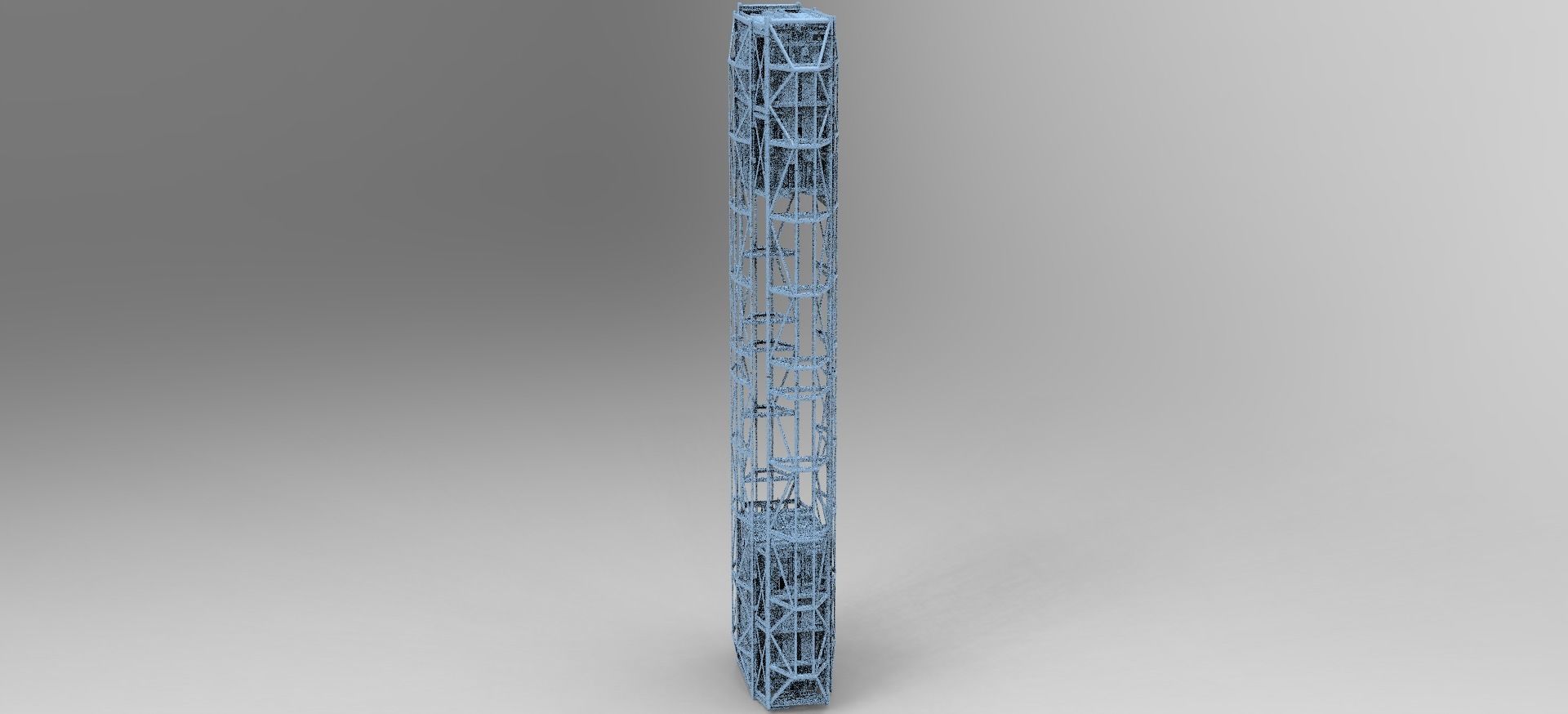 Sci Fi Ship Docking Gridding Collection 1 3D model_9