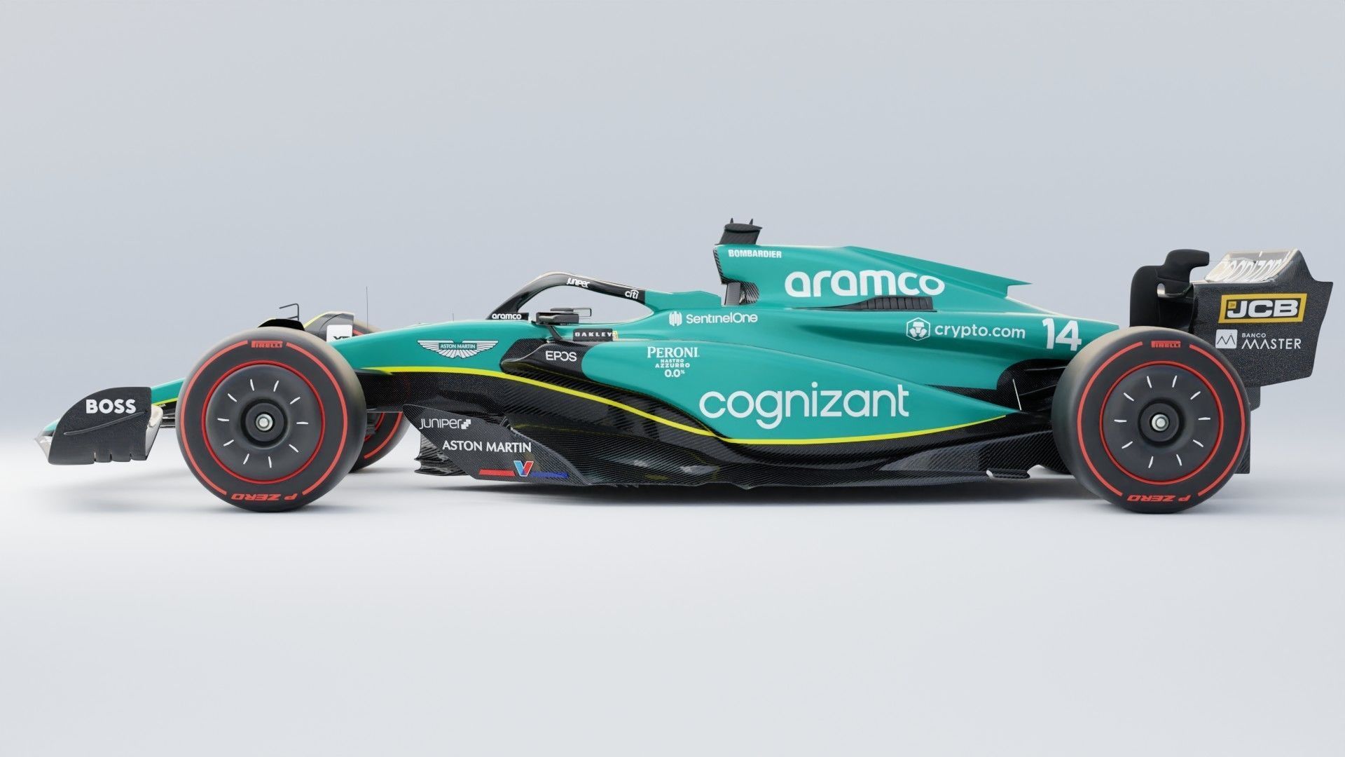 Aston Martin AMR23 REWORK 3D model_3