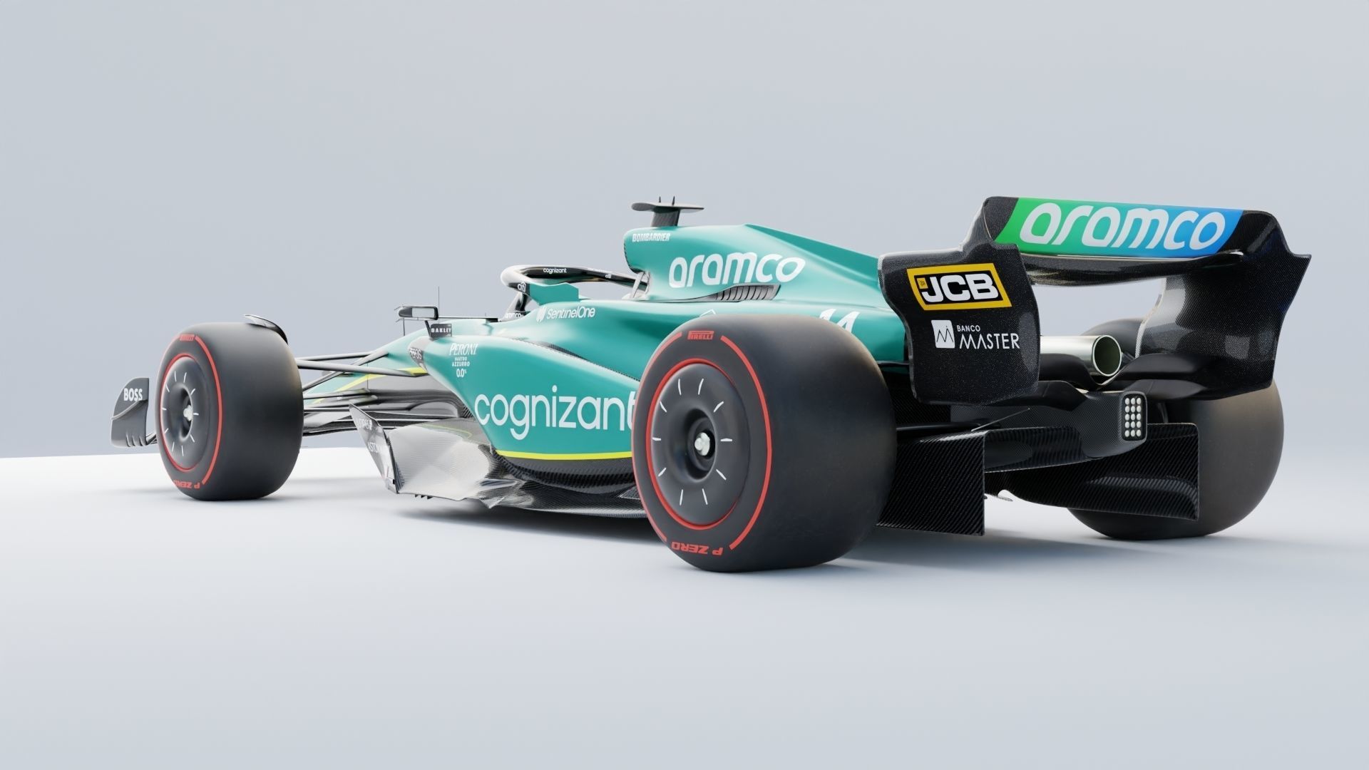 Aston Martin AMR23 REWORK 3D model_4