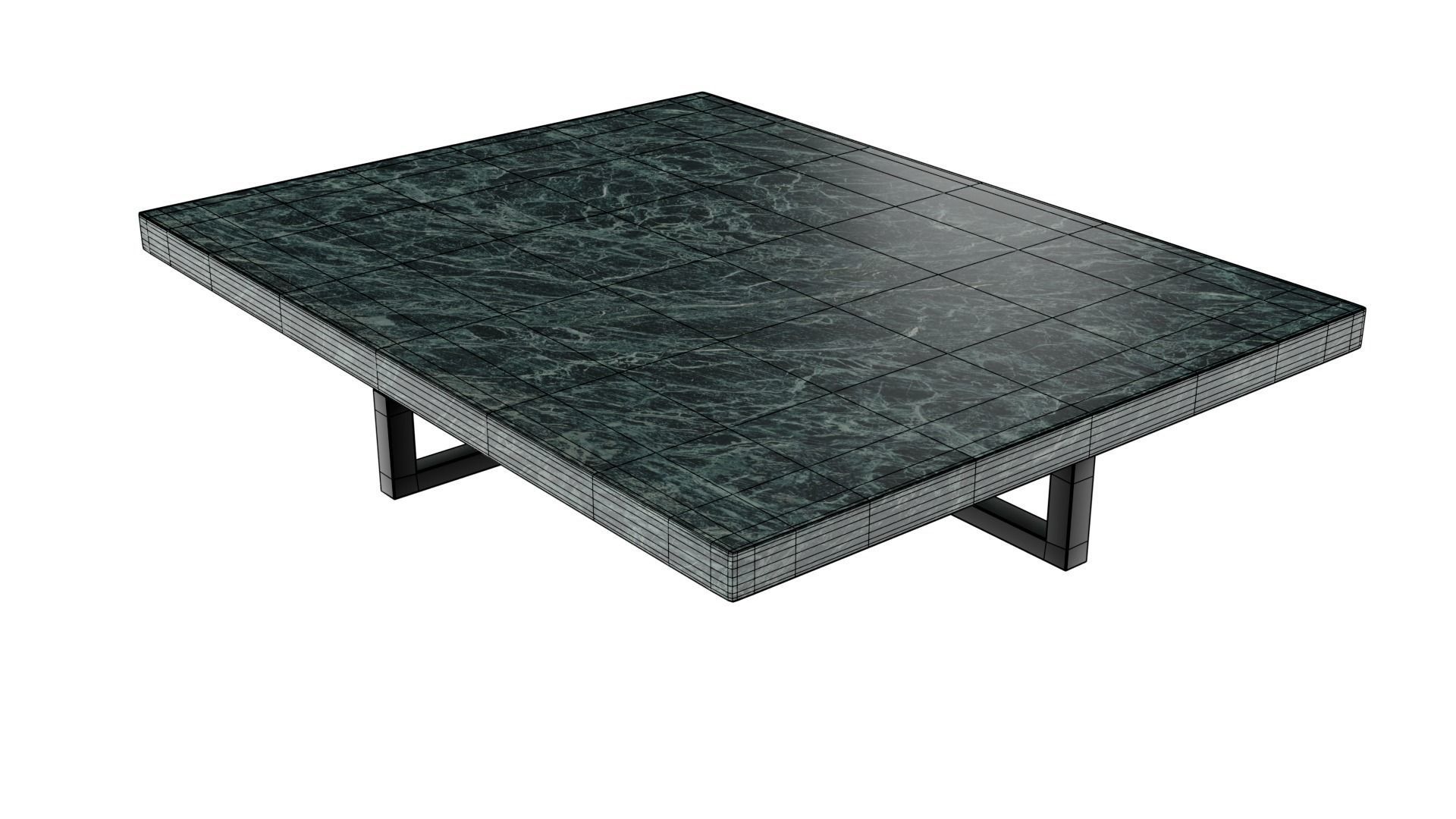 marble table 3D model_4