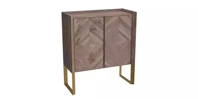 Wooler Reclaimed Wood Cabinet