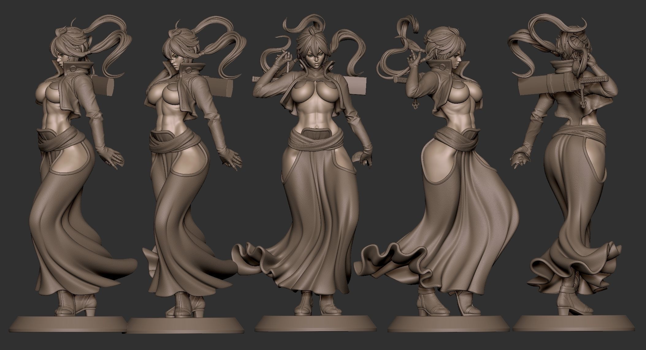 BLEACH Tear Halibel 3D print model_54