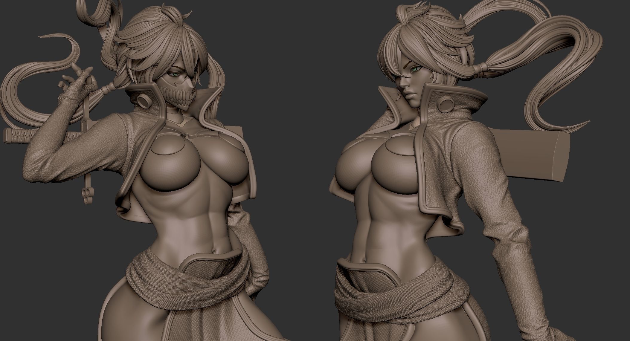 BLEACH Tear Halibel 3D print model_57