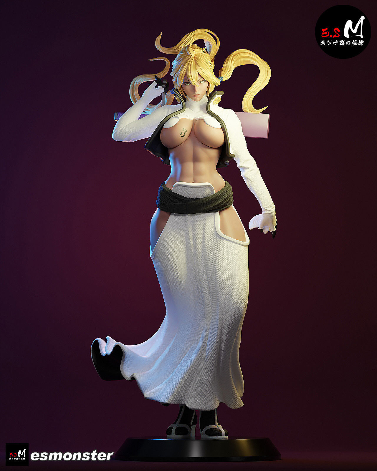 BLEACH Tear Halibel 3D print model_30