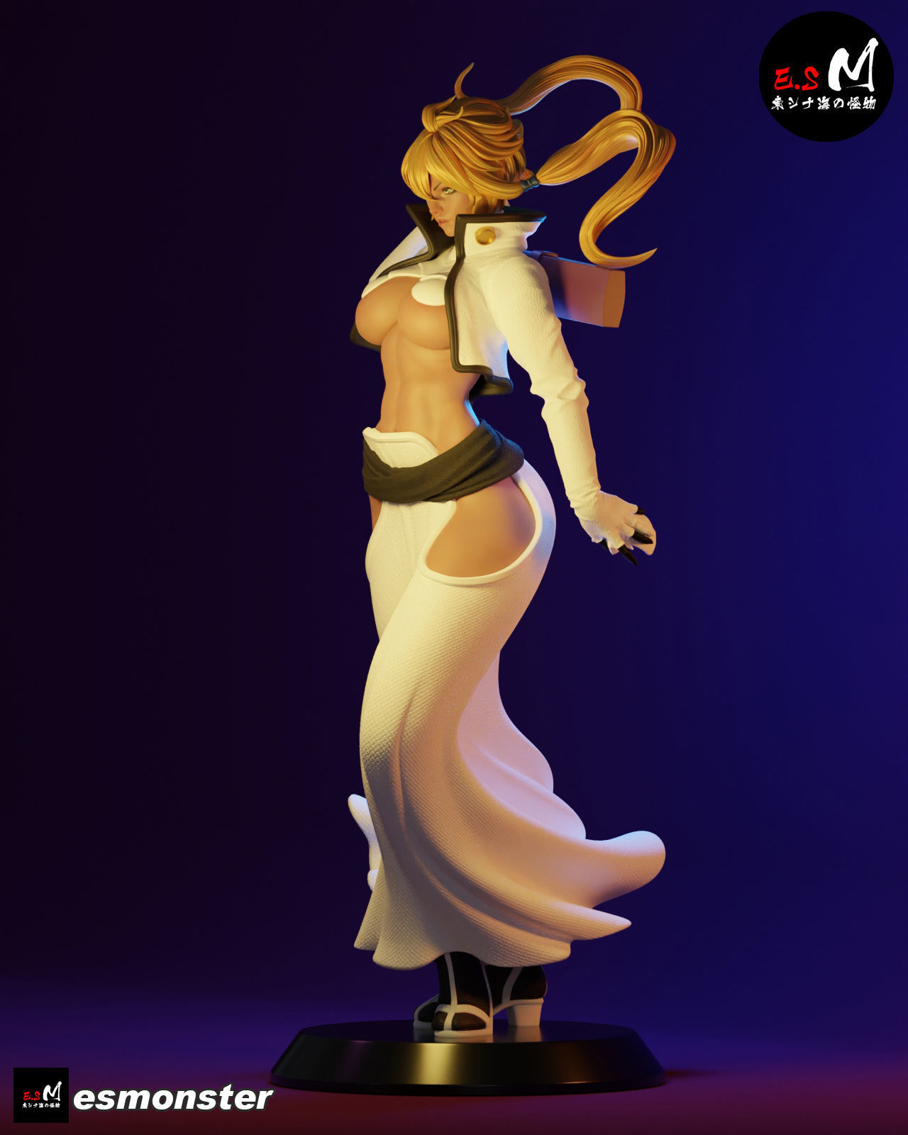 BLEACH Tear Halibel 3D print model_8