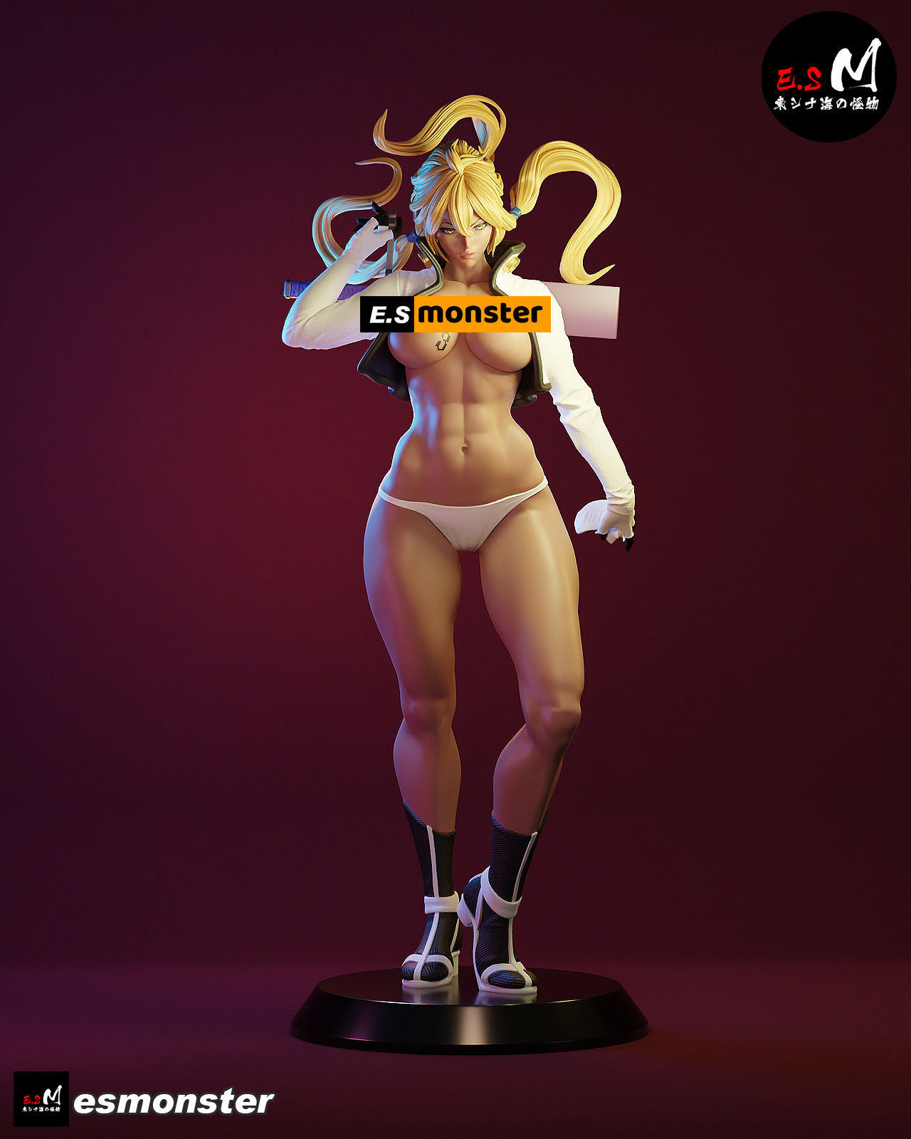 BLEACH Tear Halibel 3D print model_2