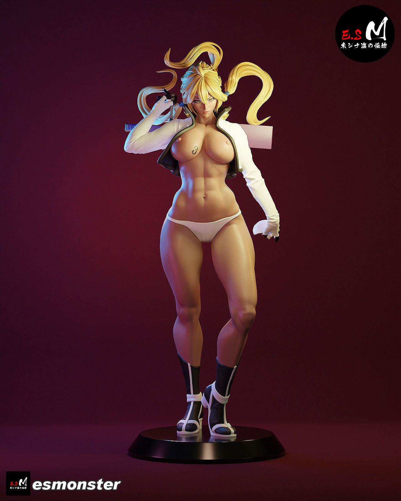 BLEACH Tear Halibel 3D print model_41