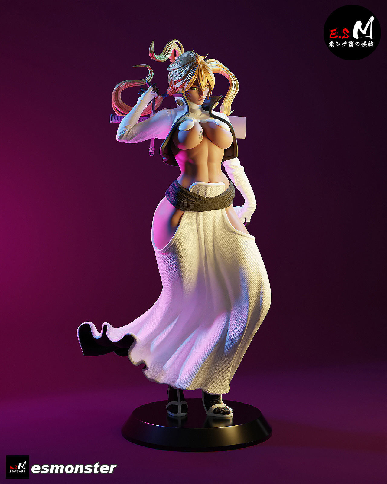 BLEACH Tear Halibel 3D print model_24