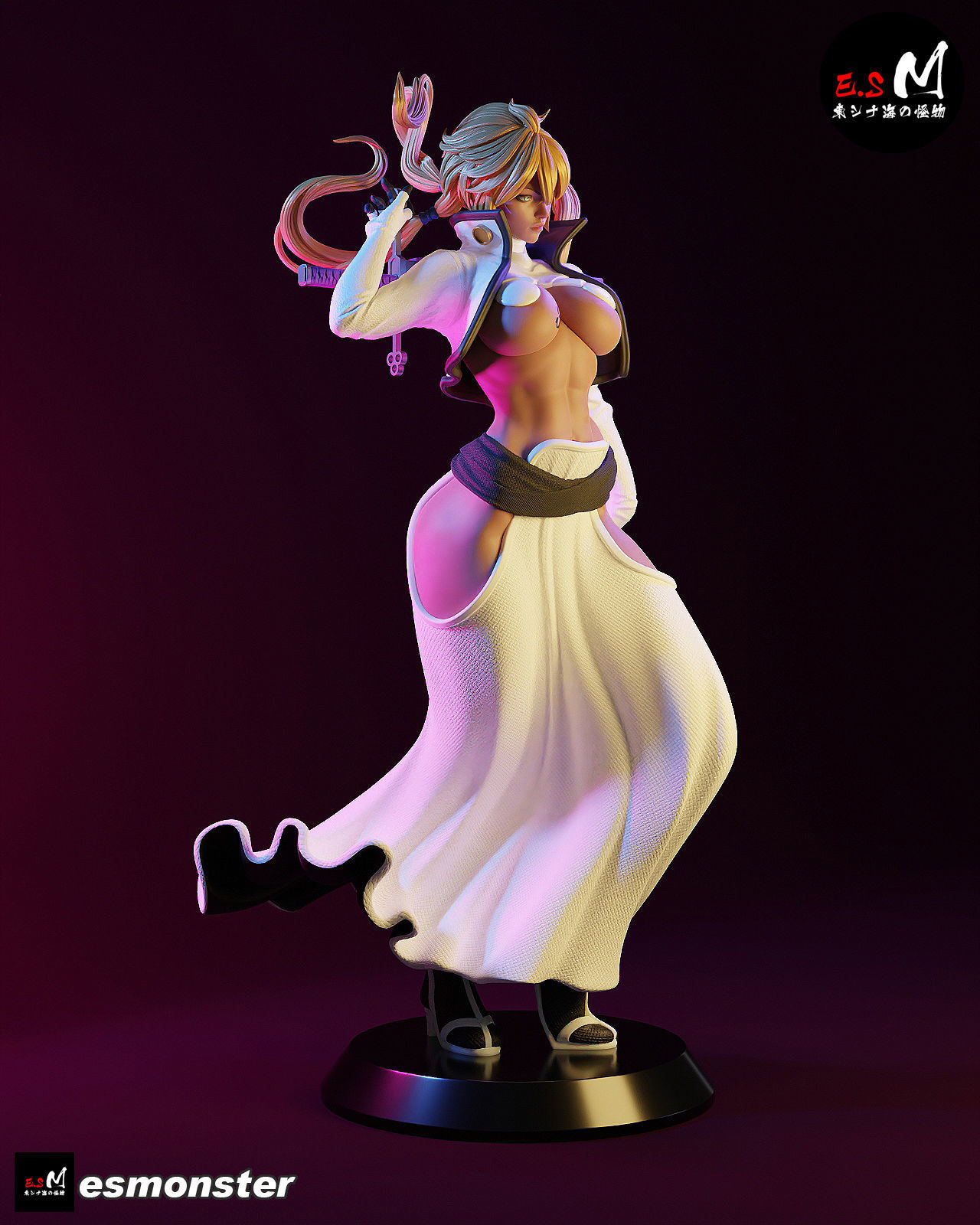BLEACH Tear Halibel 3D print model_42