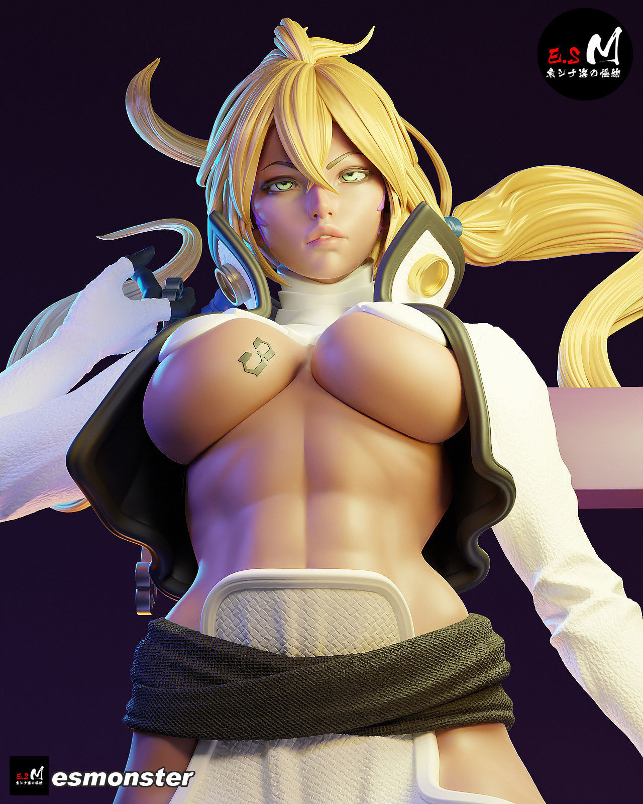 BLEACH Tear Halibel 3D print model_32