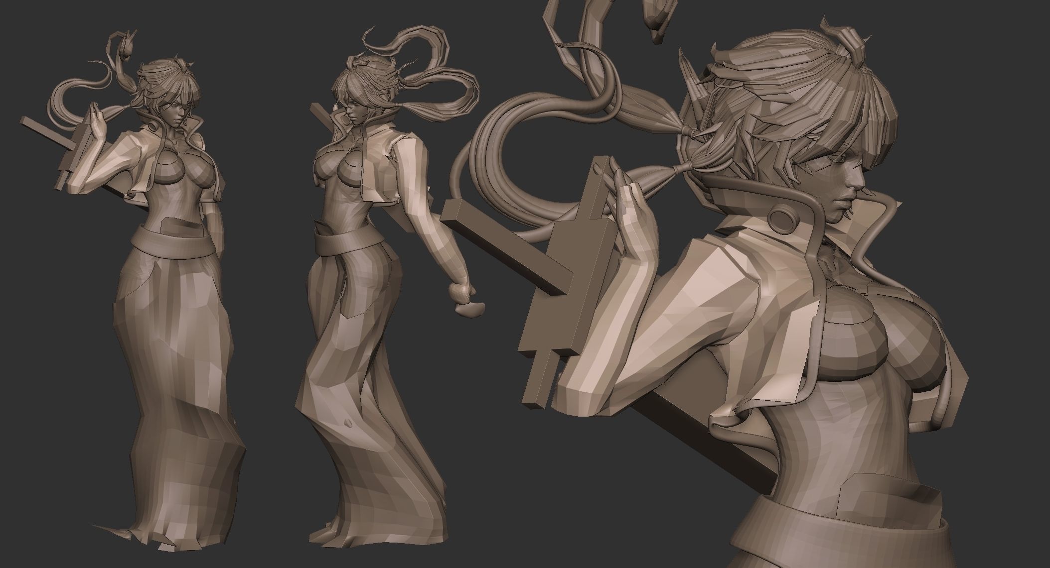 BLEACH Tear Halibel 3D print model_53