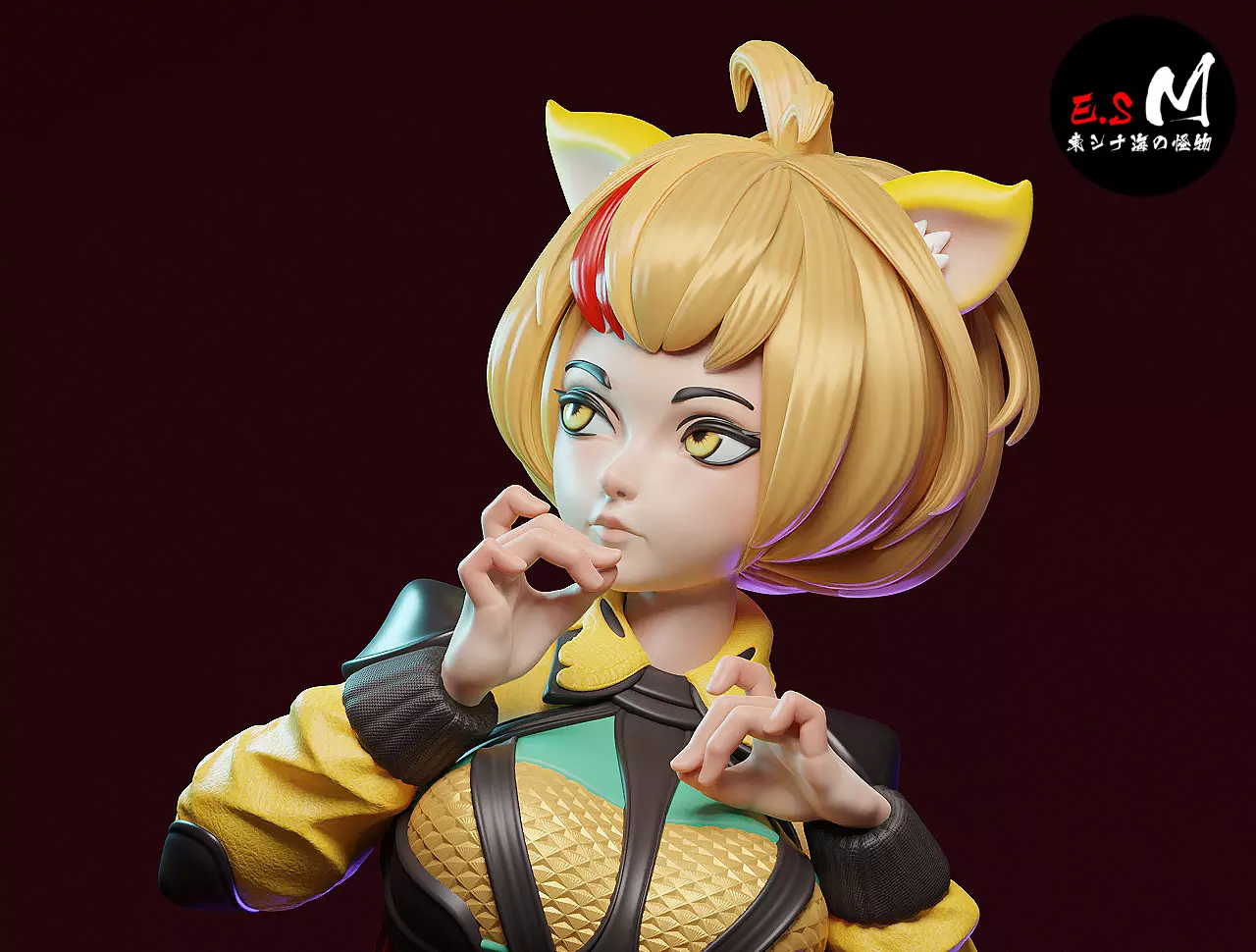 Zhu BajieORIGINAL CHARACTER BY ESM 3D print model_0