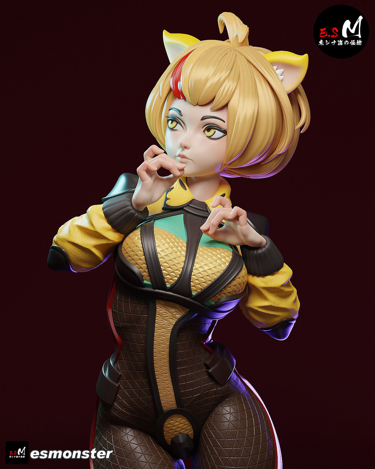 Zhu BajieORIGINAL CHARACTER BY ESM 3D print model_1