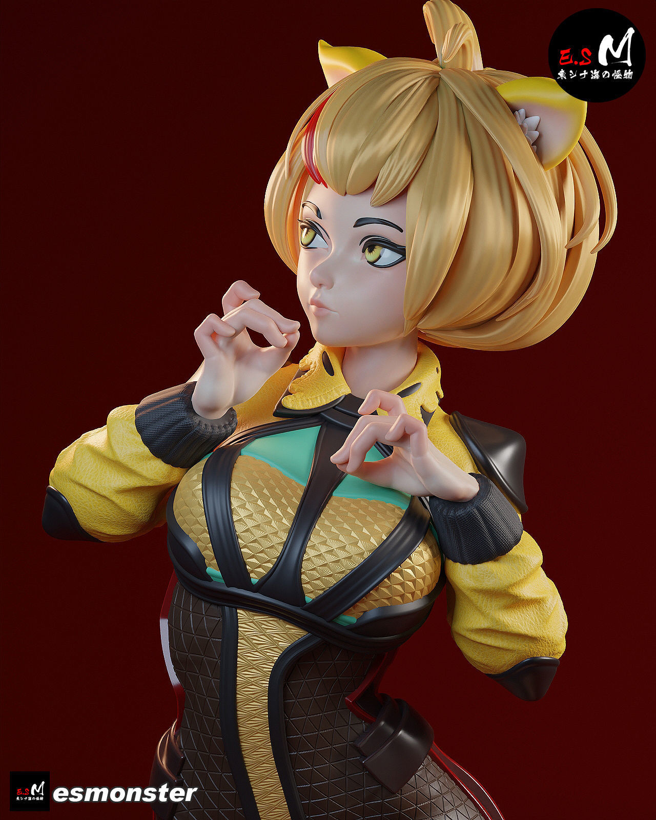 Zhu BajieORIGINAL CHARACTER BY ESM 3D print model_3