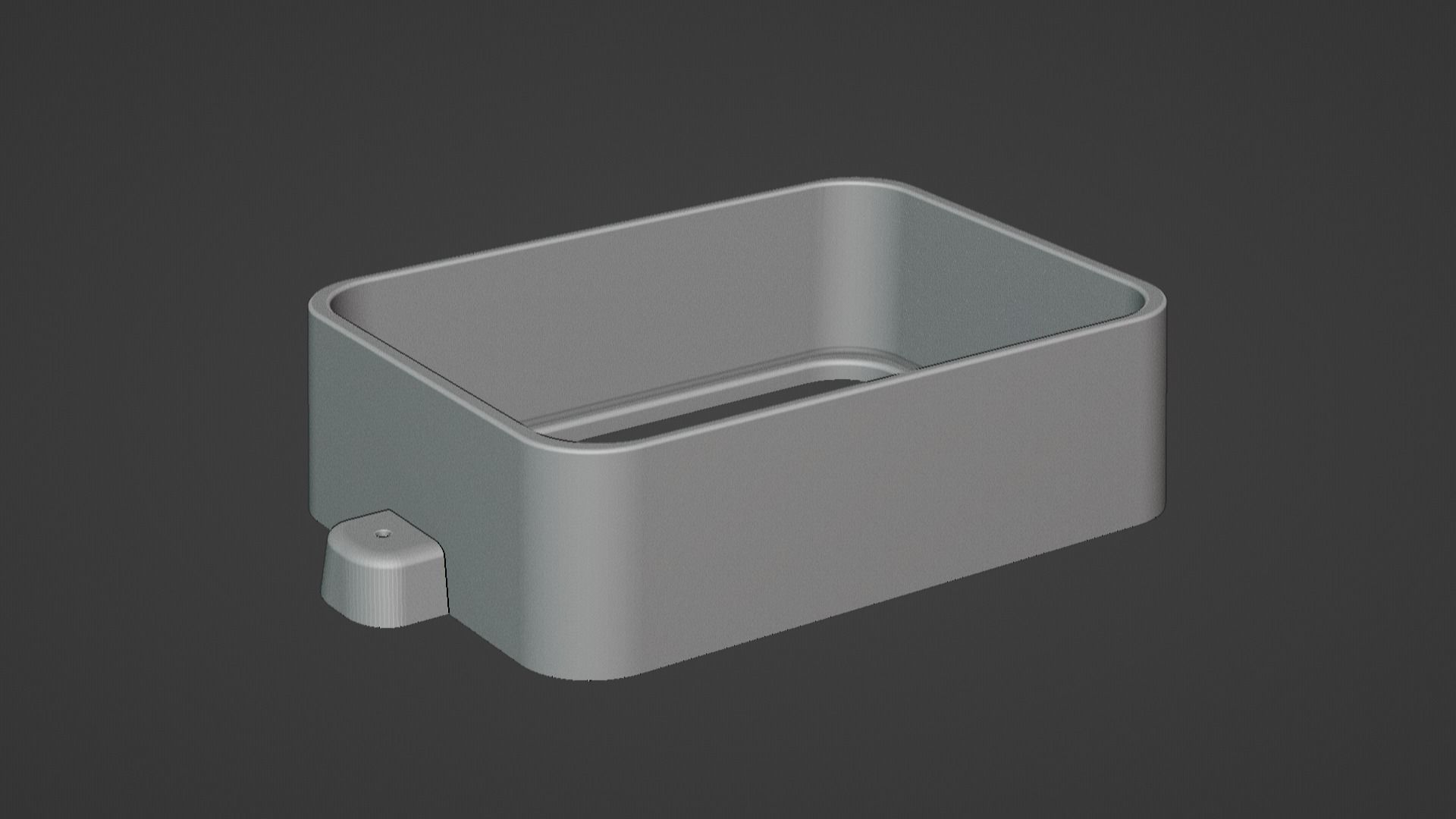 Sand casting flask 3D print model_2