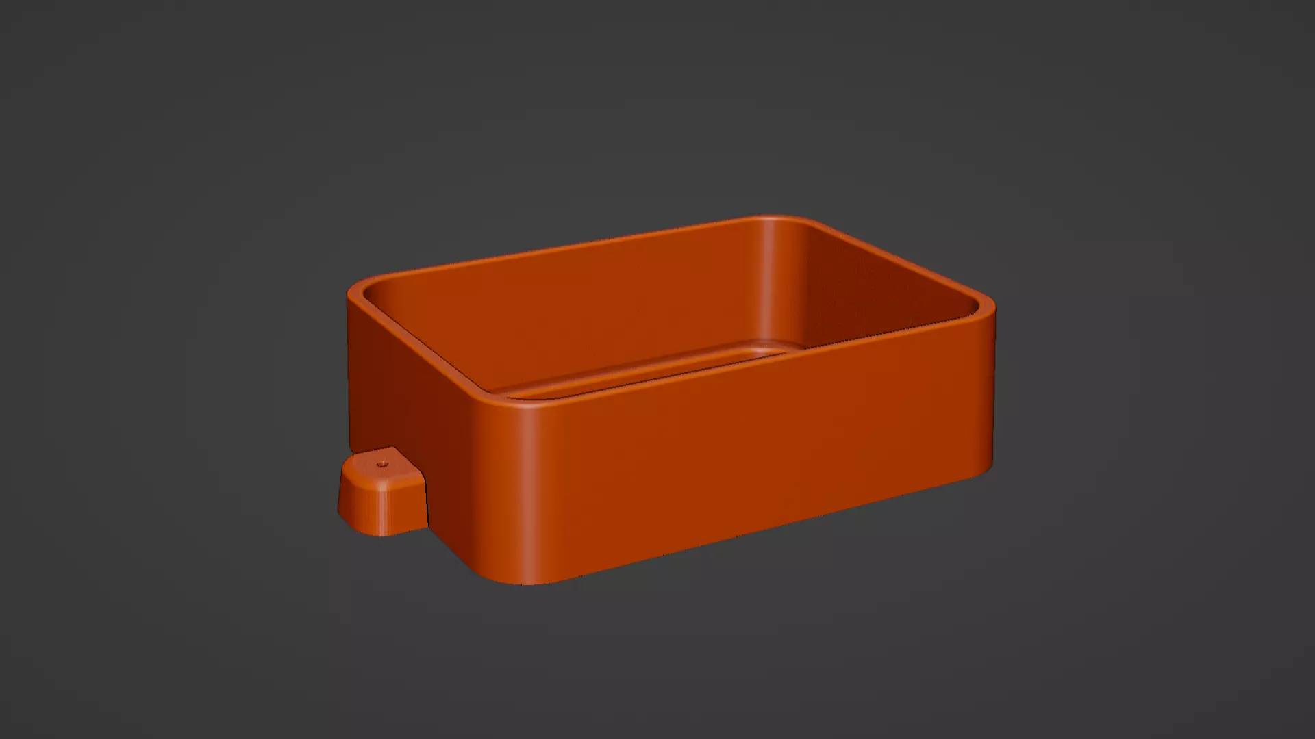 Sand casting flask 3D print model_0