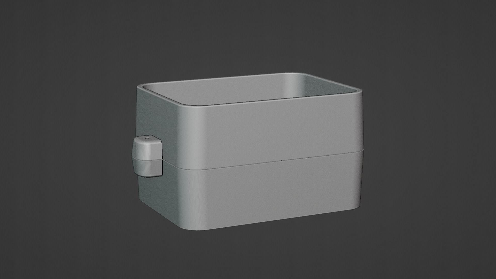 Sand casting flask 3D print model_5