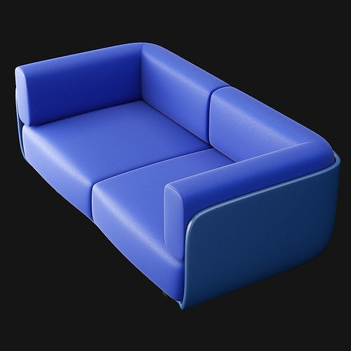 Shaal collection sofa 3D model 5