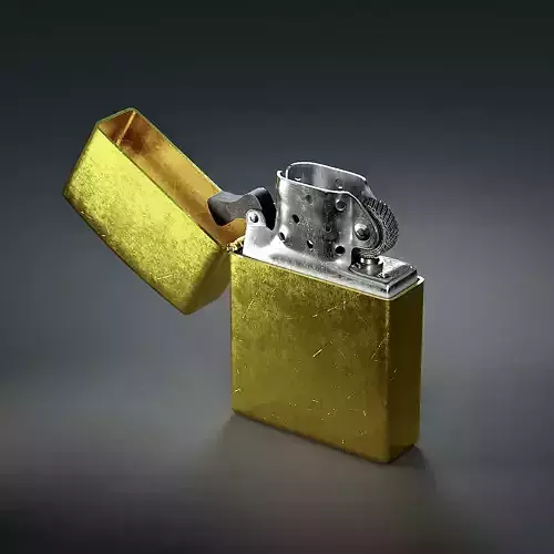 Zippo lighter 3D model