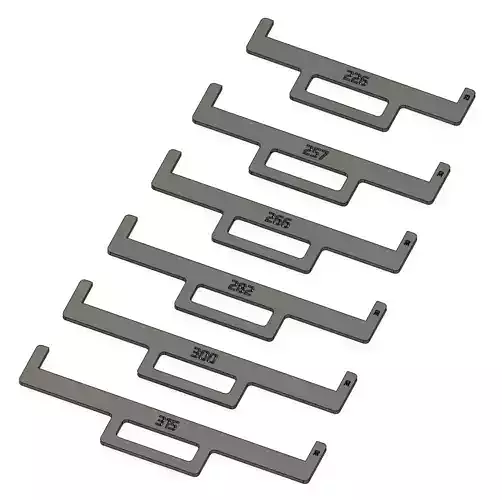 NASA Tire Template Tools Free 3D print model