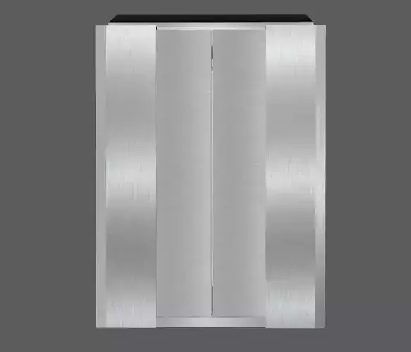 3D Elevator Low Poly Model elevator