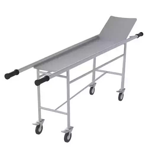 gurney Low-poly 3D model