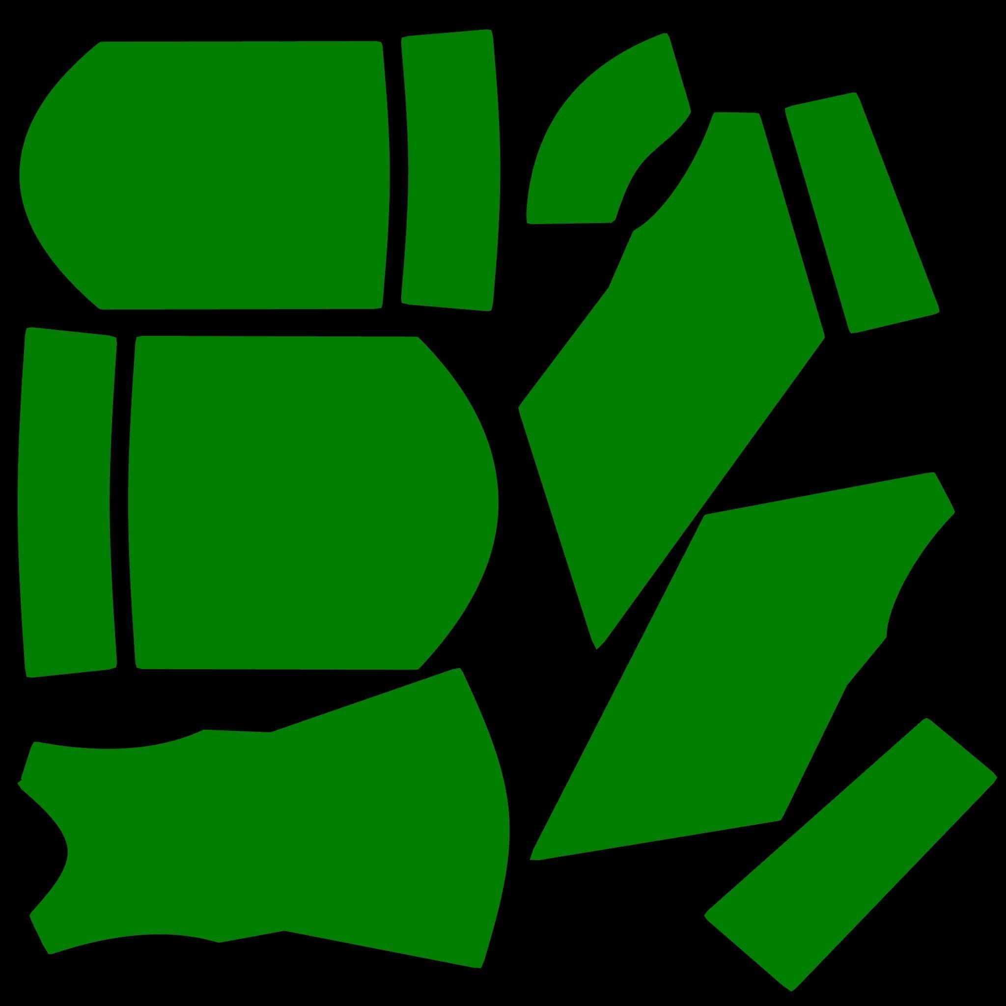 Traditional ikat pattern coat - clothing 3D model_16