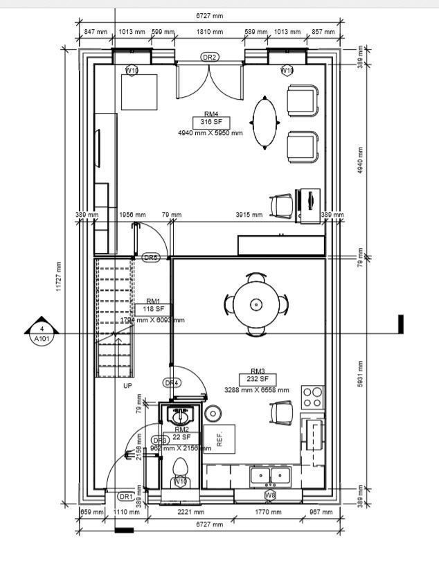 Small Apartment 3D House plan  Low-poly 3D model_5