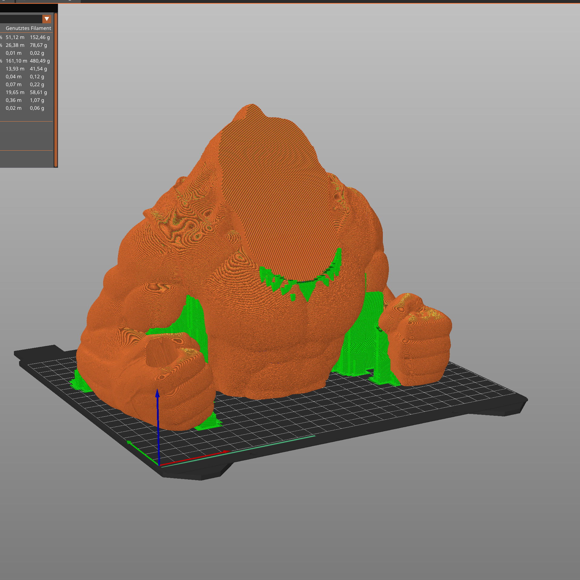 Rhinocerus-Dozer  Rhino  Bust- High-Polygon 3D print model 3D print model_5