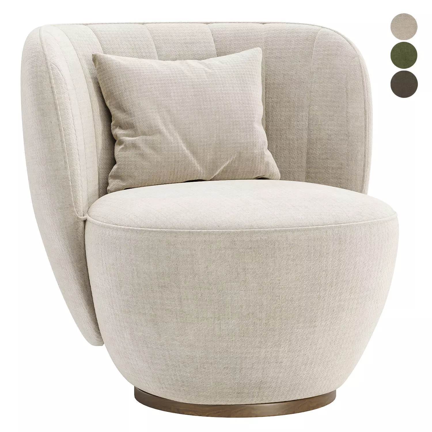 Domkapa Pearl Armchair 3D model