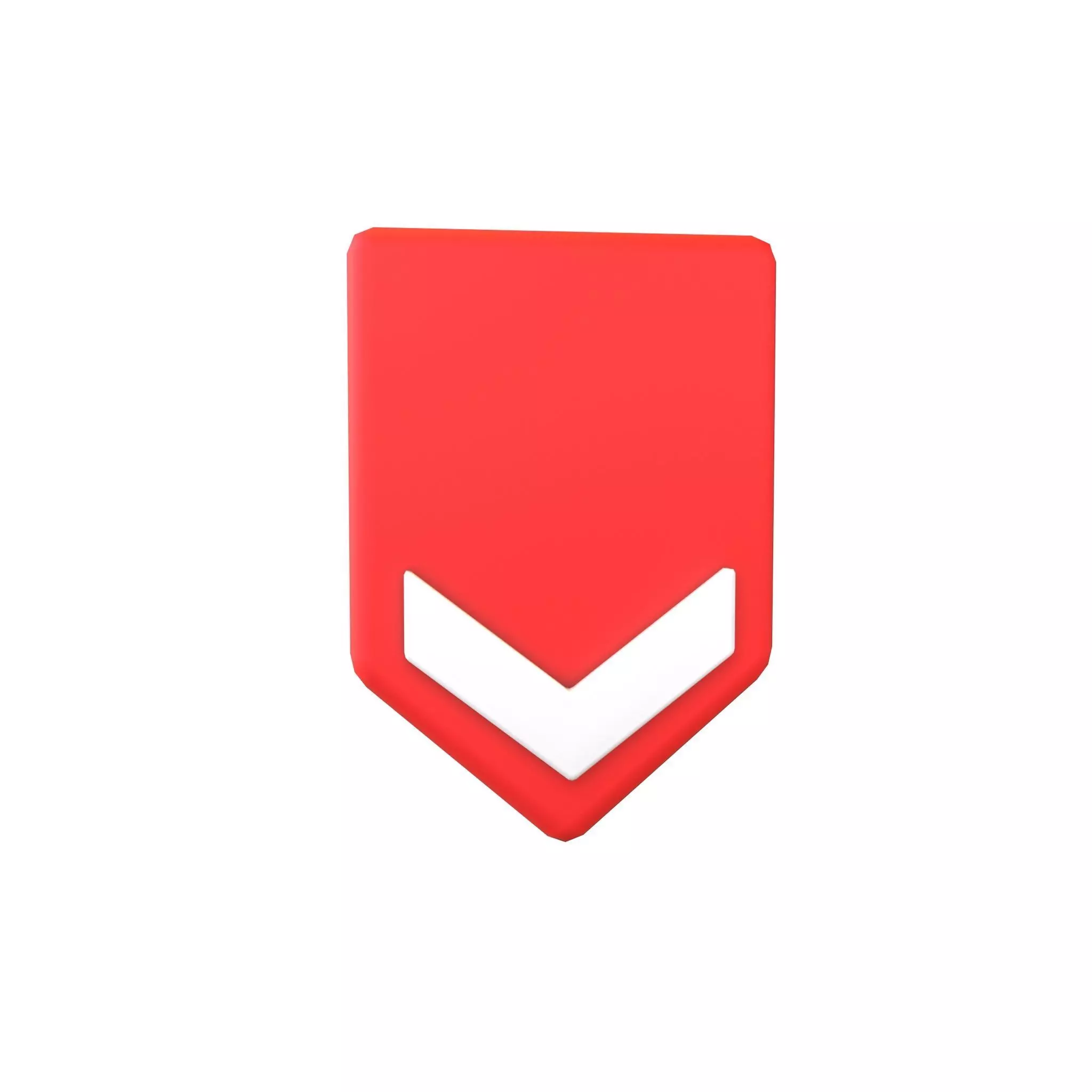 Rank Medal v2 006 Low-poly 3D model_0