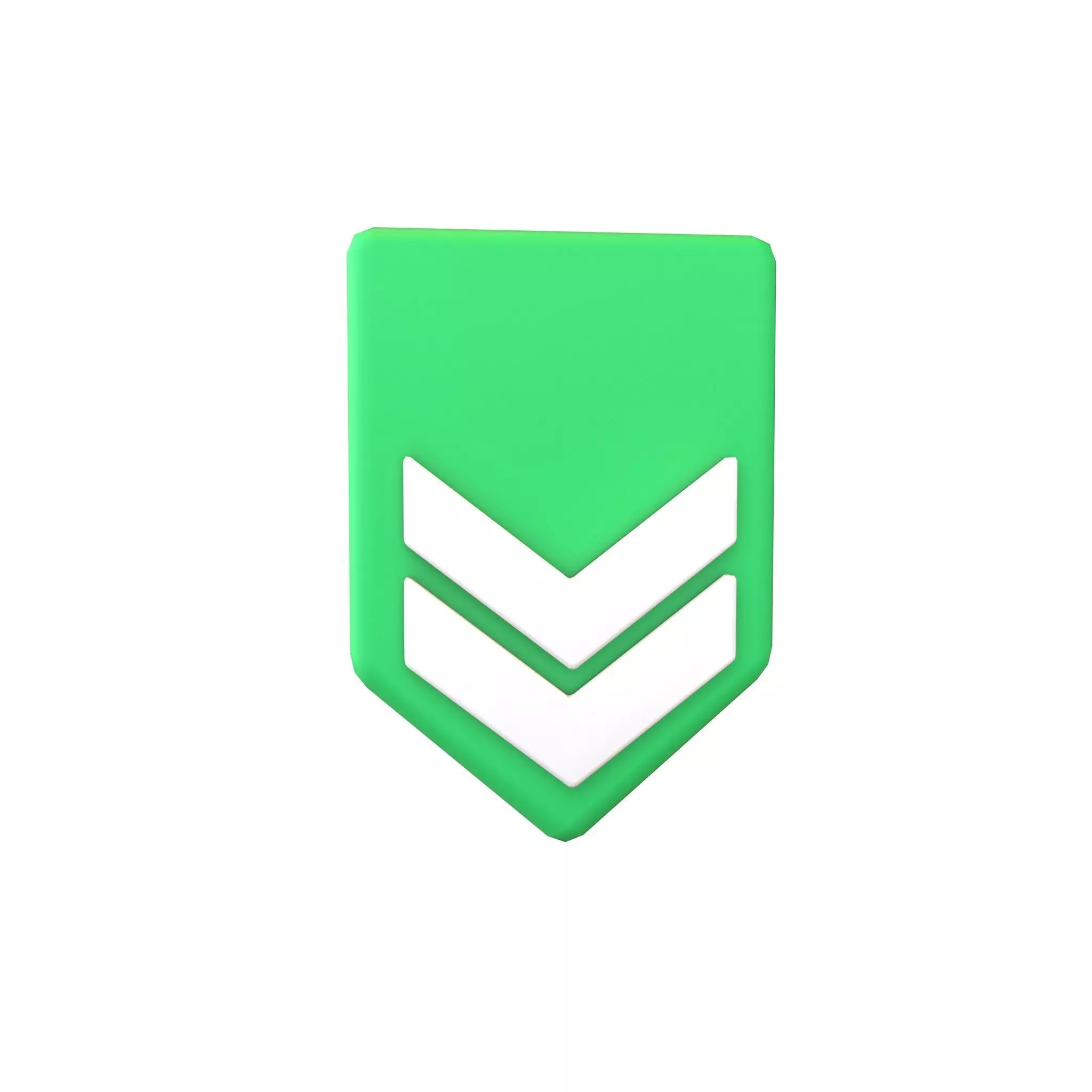 Rank Medal v3 002 Low-poly 3D model