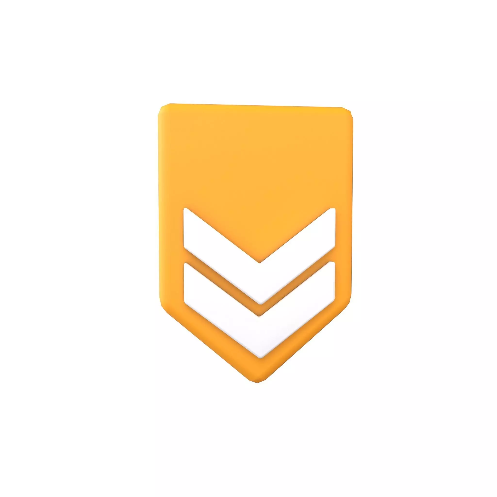 Rank Medal v3 005 Low-poly 3D model