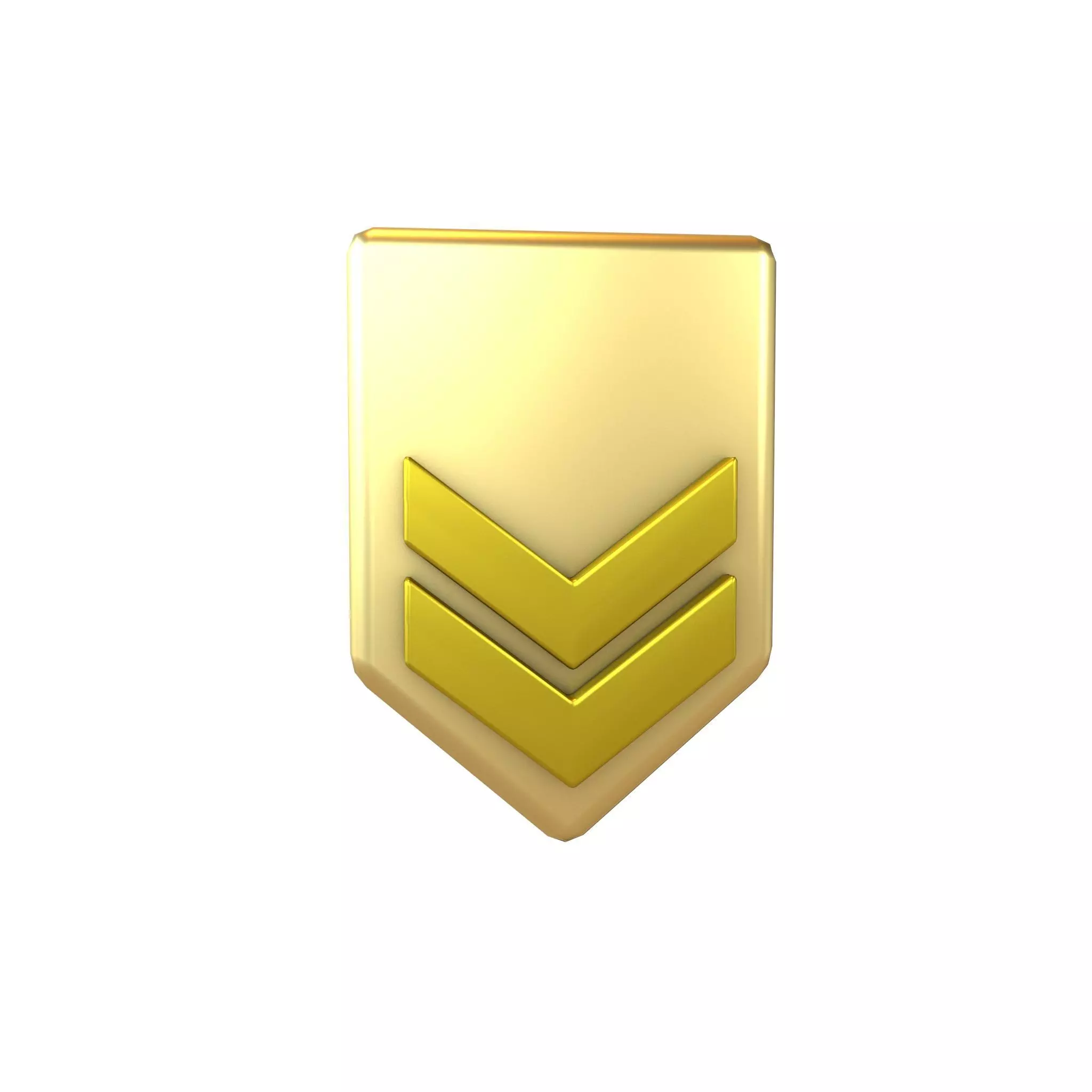 Rank Medal v3 008 Low-poly 3D model_0