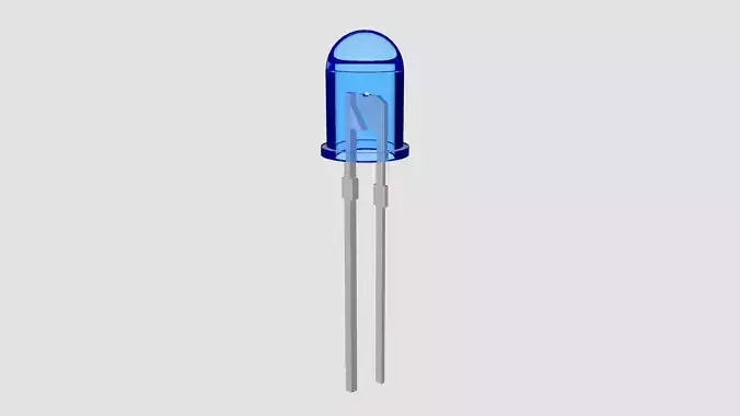LED Electronics Component Free 3D Model Free 3D model