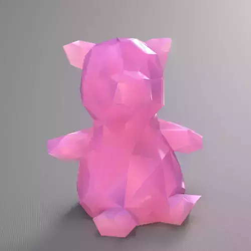 Low-Poly Pig