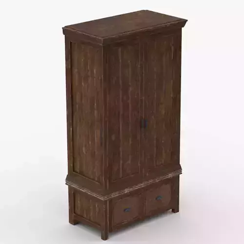 4K Old Wardrobe