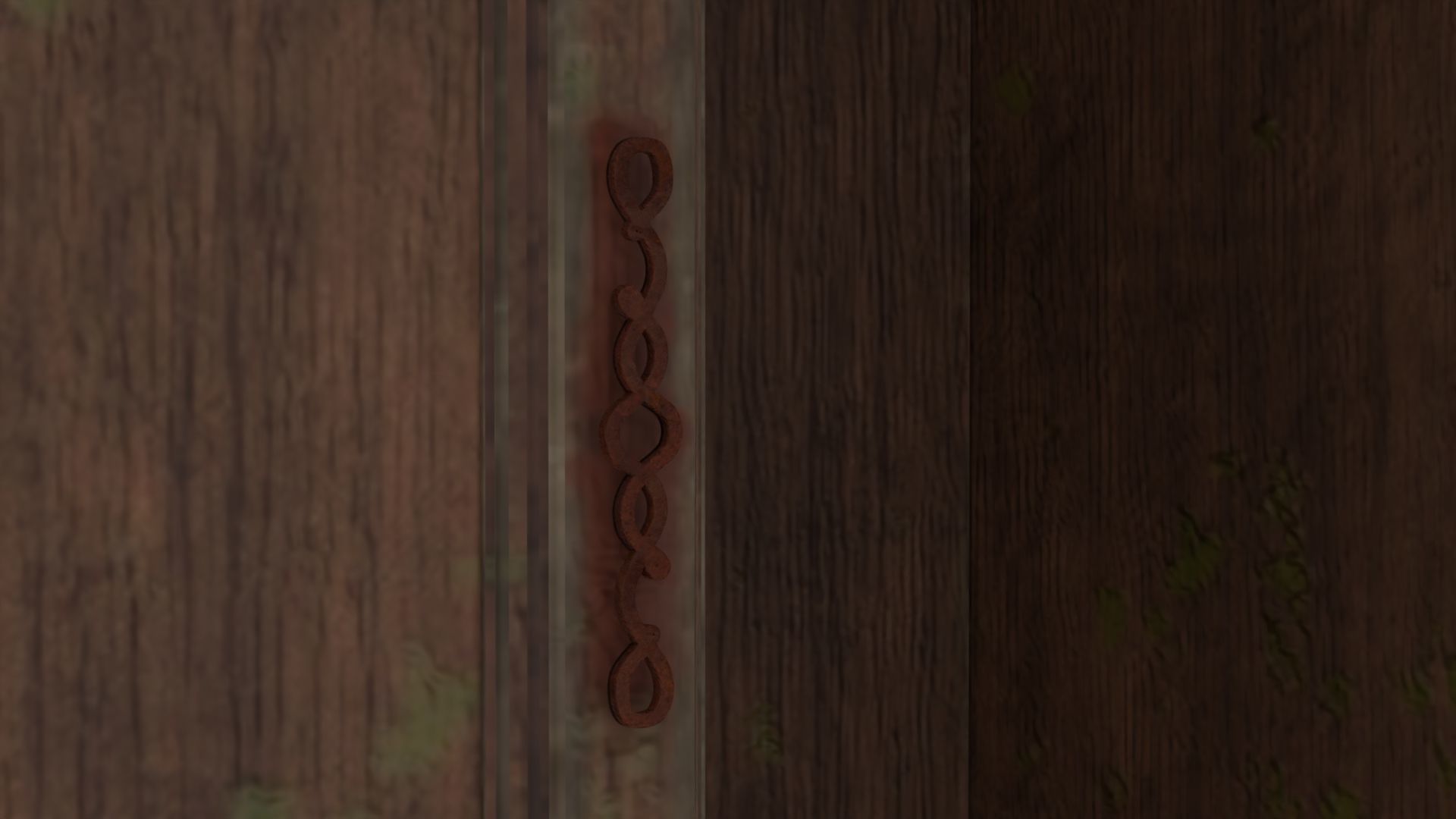 4K Old Mouldy Wardrobe 3D model_6
