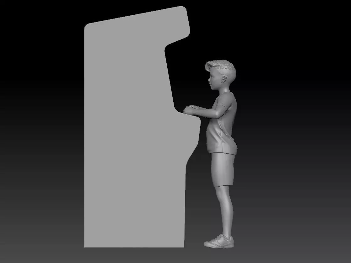 ARCADE GAME BOY 1 3D print model