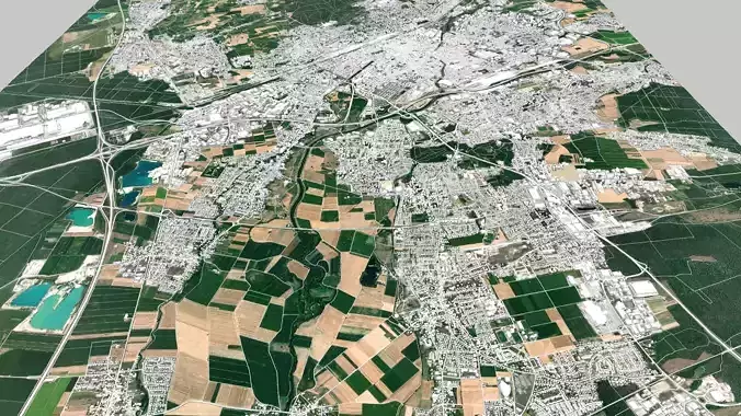 Cityscape Mulhouse France