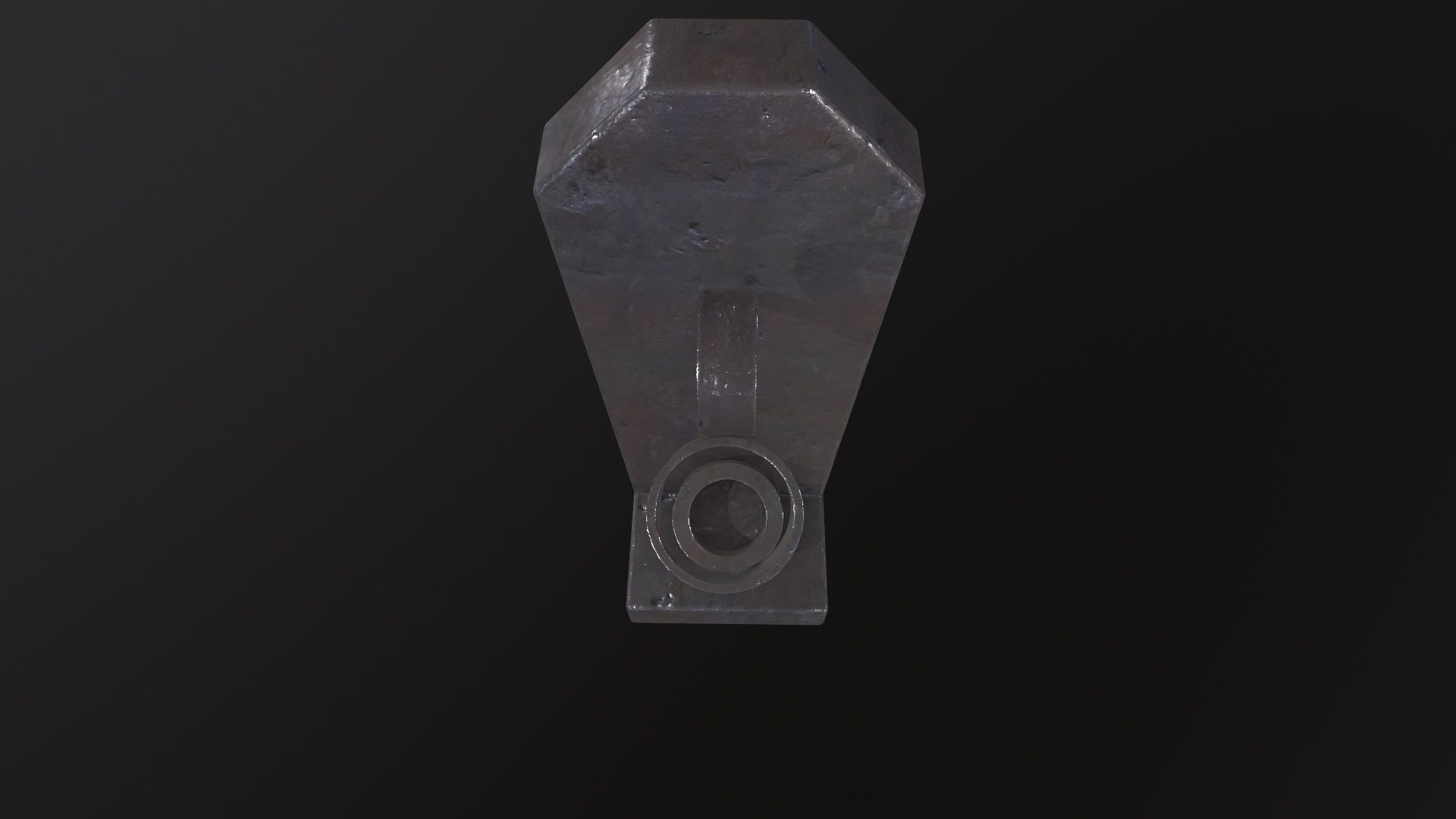 Torch Holder 3D Model Low-poly 3D model_4