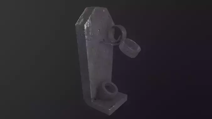 Torch Holder 3D Model