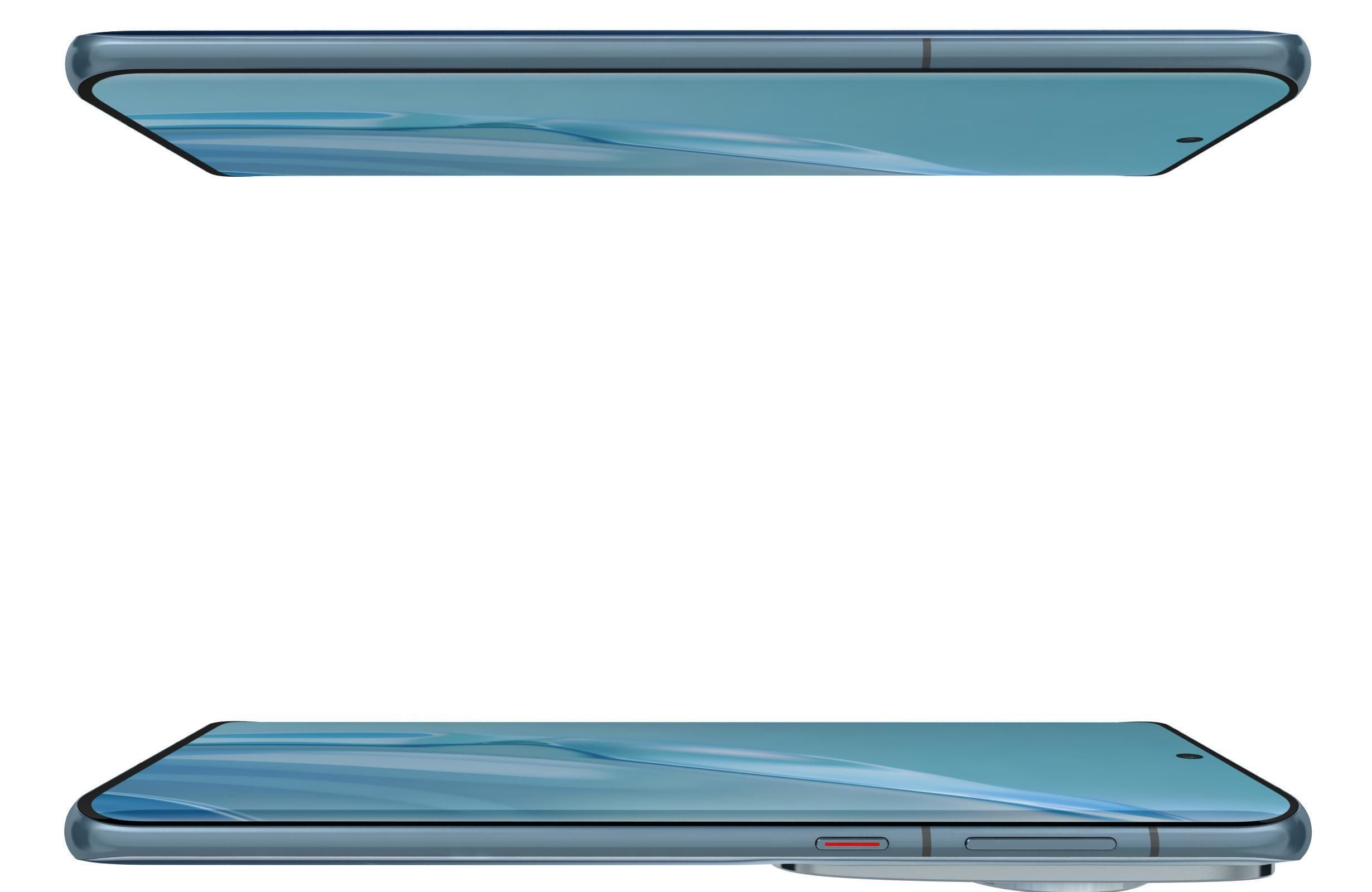 Huawei P60 Art Blue Low-poly 3D model_9