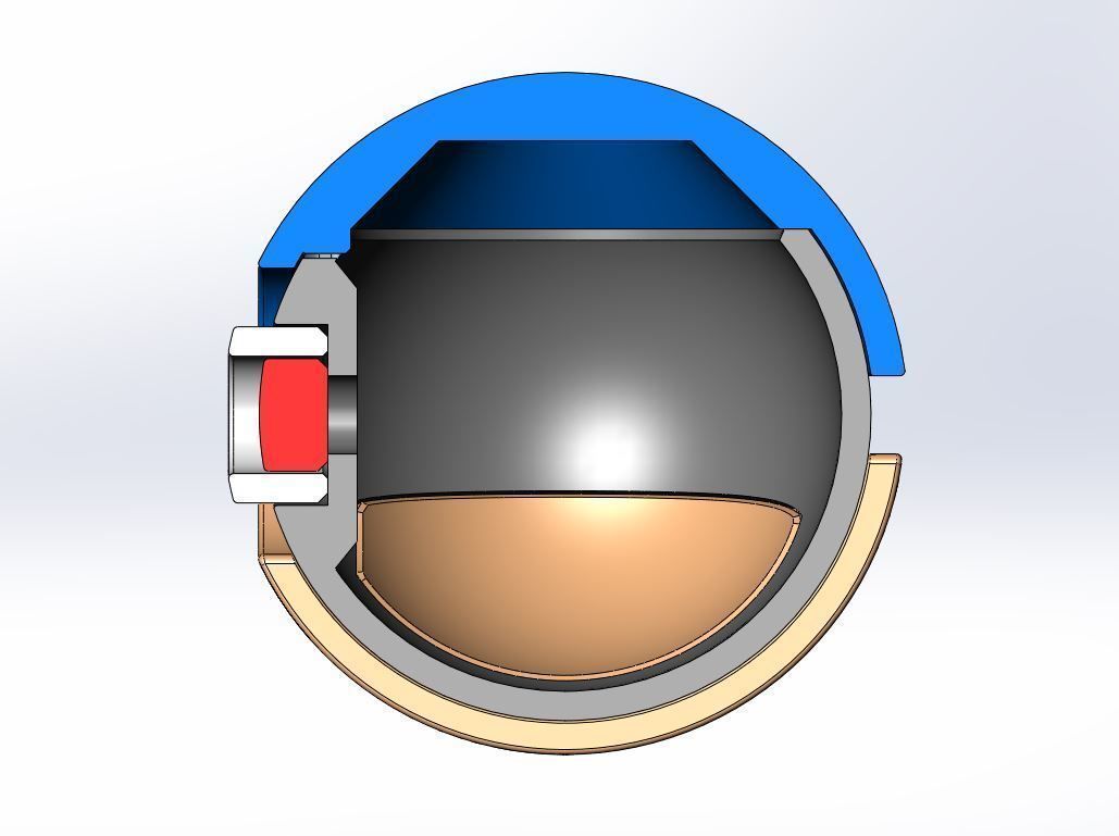 Typing Ball 3D print model_23