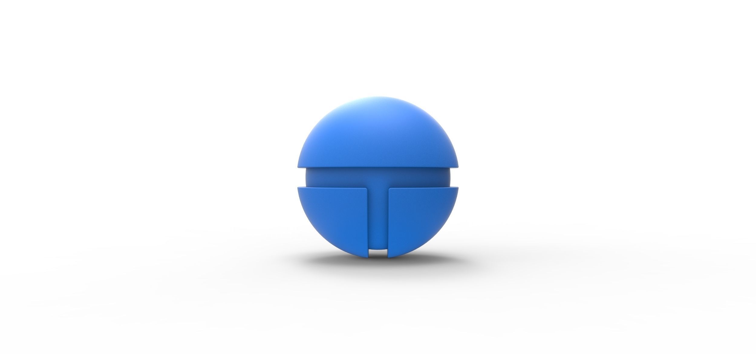 Typing Ball 3D print model_17