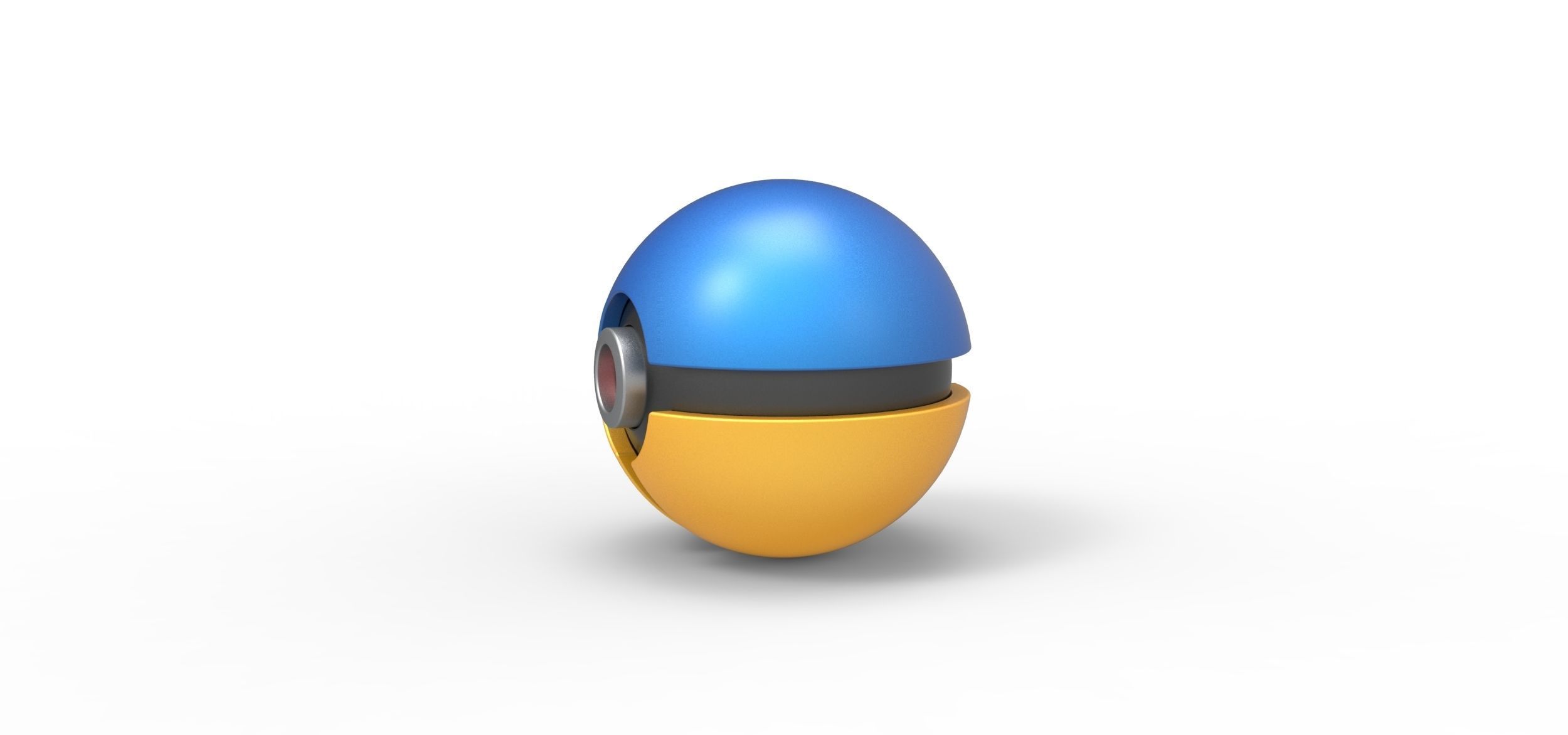 Typing Ball 3D print model_5