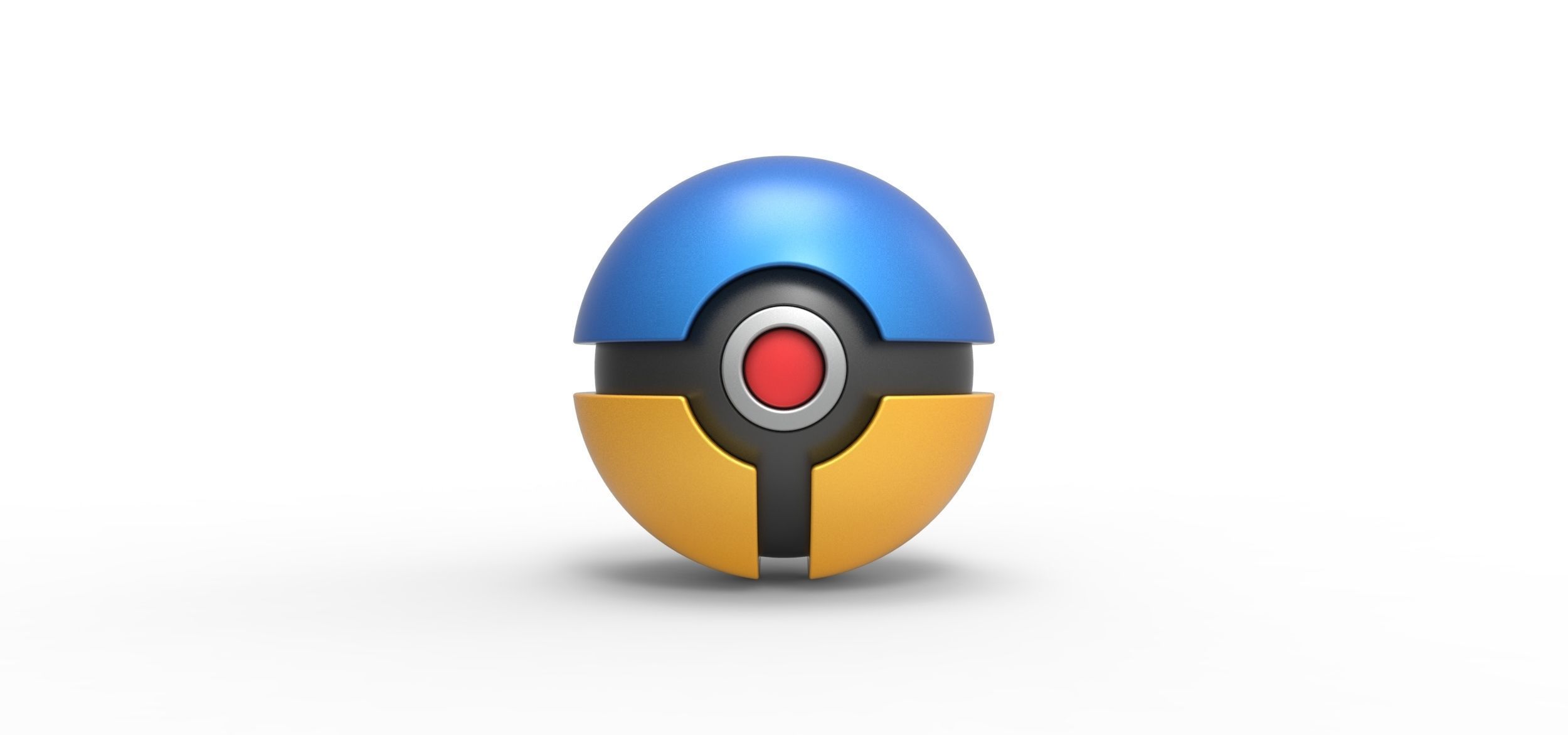 Typing Ball 3D print model_2