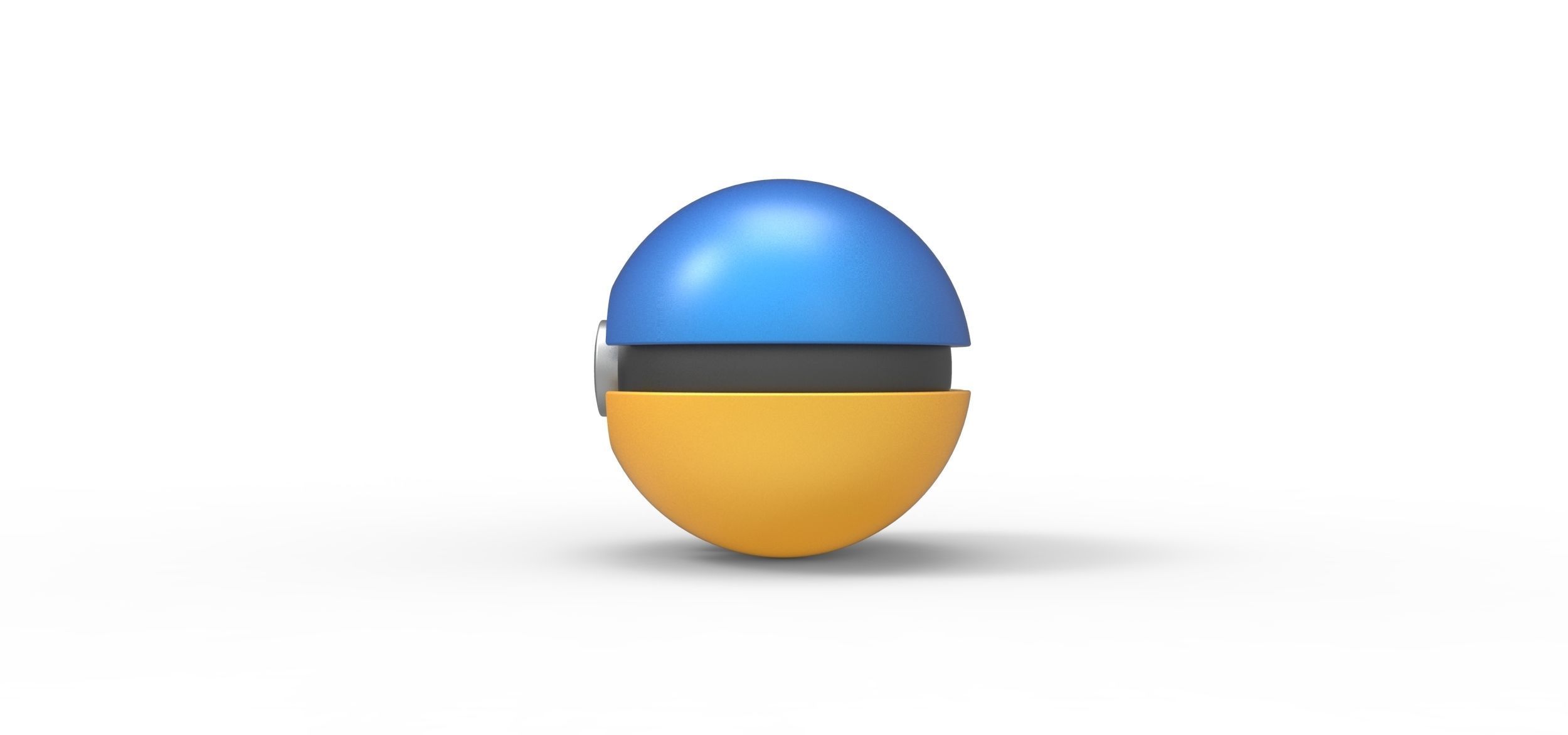 Typing Ball 3D print model_6