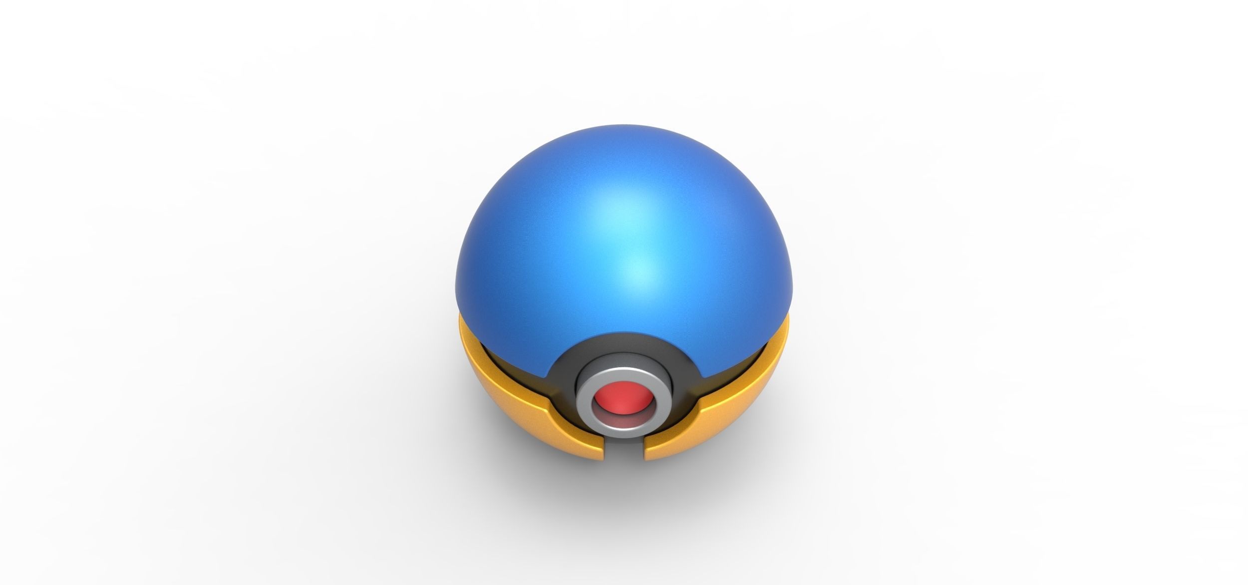 Typing Ball 3D print model_3