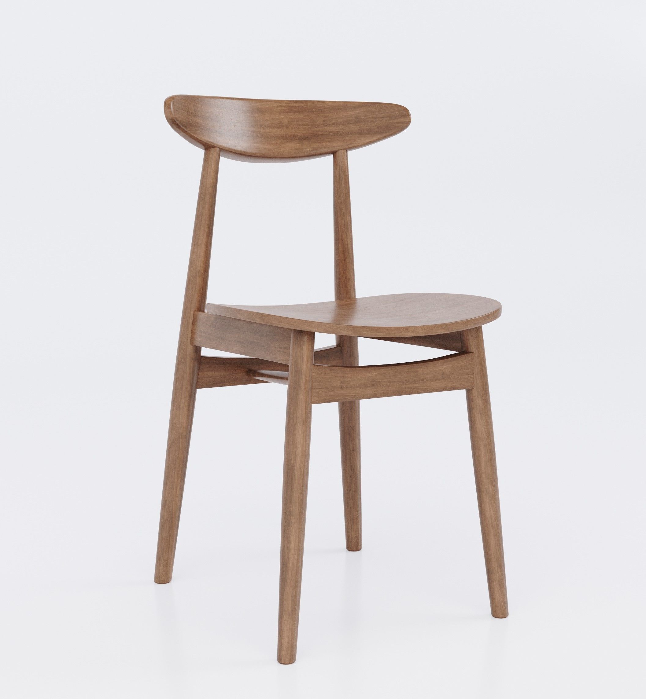 Set of Teo dining chairs 3D model CGTrader